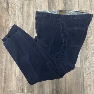 Vintage Eddie Bauer Navy Corduroys.